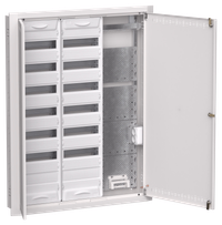 TITAN 5 Корпус комбинированный ЩРв-168 (3х84) 1130х885х130мм IP30 белый IEK