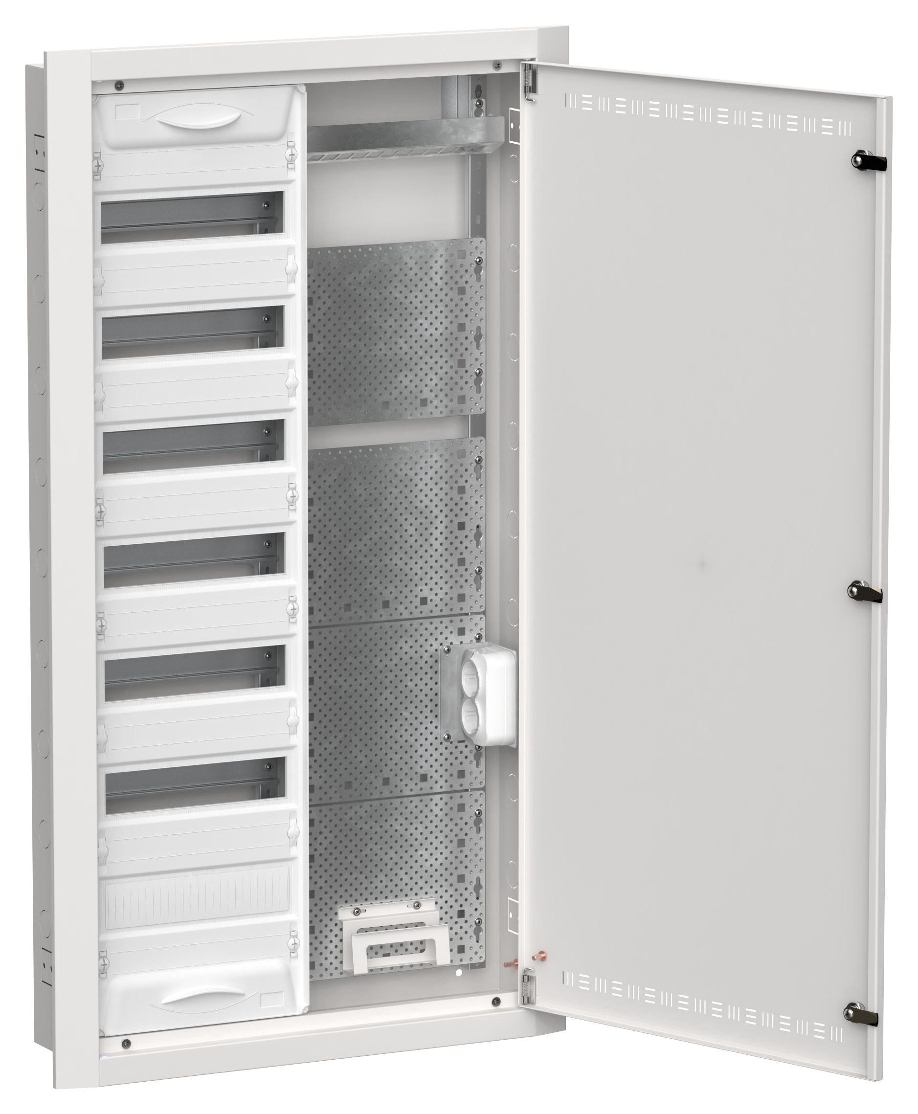 TITAN 5 Корпус комбинированный ЩРв-84 (2х84) 1130х625х130мм IP30 белый IEK (TI5-51-V-2X084-30)