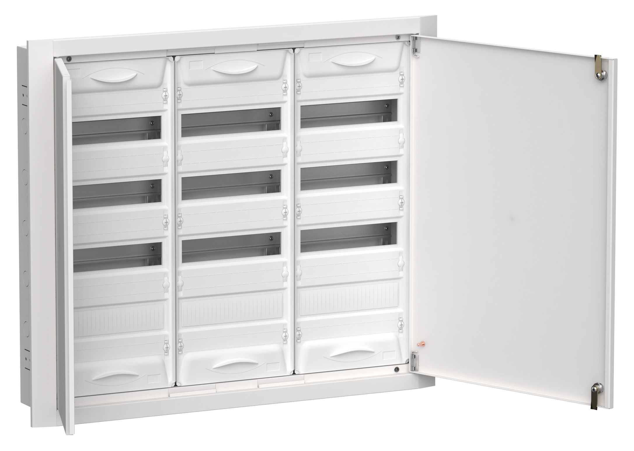 TITAN 5 Корпус металлический ЩРв-144 (3х48) 755х885х130мм IP31 белый (две двери) IEK (TI5-50-V-3X048-31)