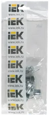 Скоба металлическая однолапковая d=21-22мм (10шт/упак) IEK2