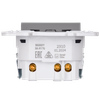 SKANDY Розетка с заземлением с защитными шторками 16А с USB C 18Вт SK-R17Gr серый IEK3