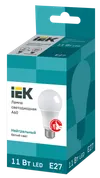 LED lamp A60 pear 11W 230V 4000K E27 IEK2