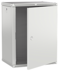 ITK LINEA W Шкаф настенный 15U 600х450мм дверь металл серый 2.0