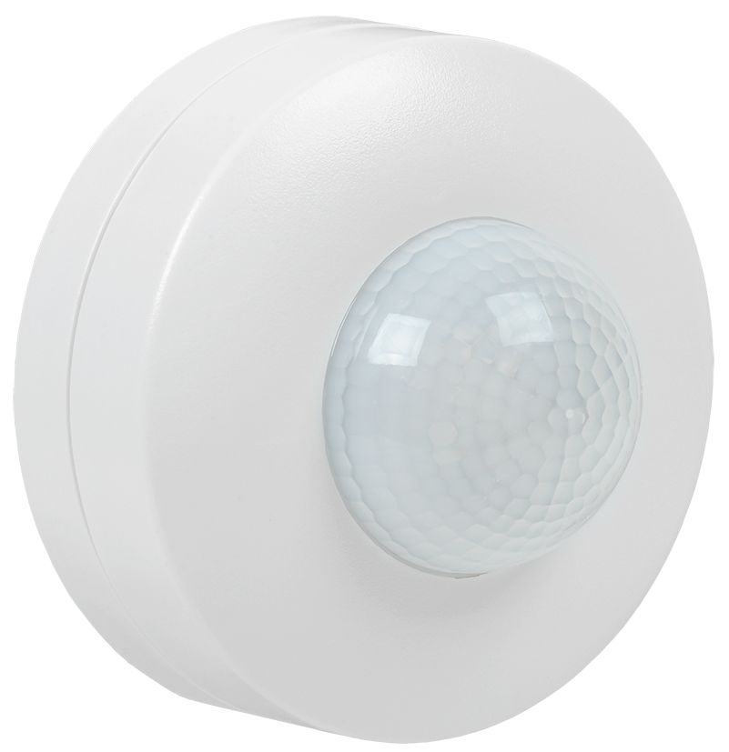 Датчик движения ДД-027 1200Вт 360град 12м IP20 белый IEK (LDD11-027-1200-001)