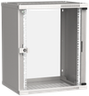 ITK Шкаф LINEA WE 15U 600x450мм дверь стекло серый0