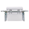 SKANDY Кнопка звонка с индикацией для отелей 10А SK-V17W арктический белый IEK5