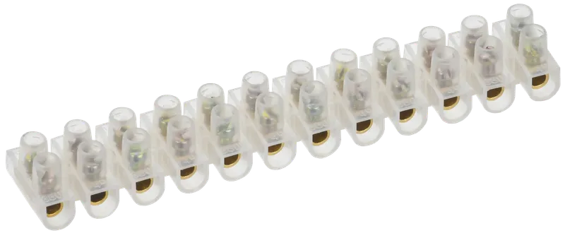 Screw-type terminal clips ZVI-3 1,0-2,5mm2 12 pairs IEK (F)