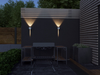 LIGHTING Светильник 4112 накладной потолочный под лампу GU10 белый/хром пластик IEK4
