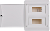 UNION Compact Корпус пластиковый ЩРН-П-18 IP41 белая дверь IEK3