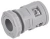 ELASTA Муфта вводная для гофрированных труб MVN16 IP40 серая IEK0