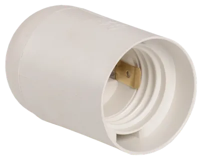 Ppl27-04-k02 Plastic suspension socket, E27, white, individual package, IEK