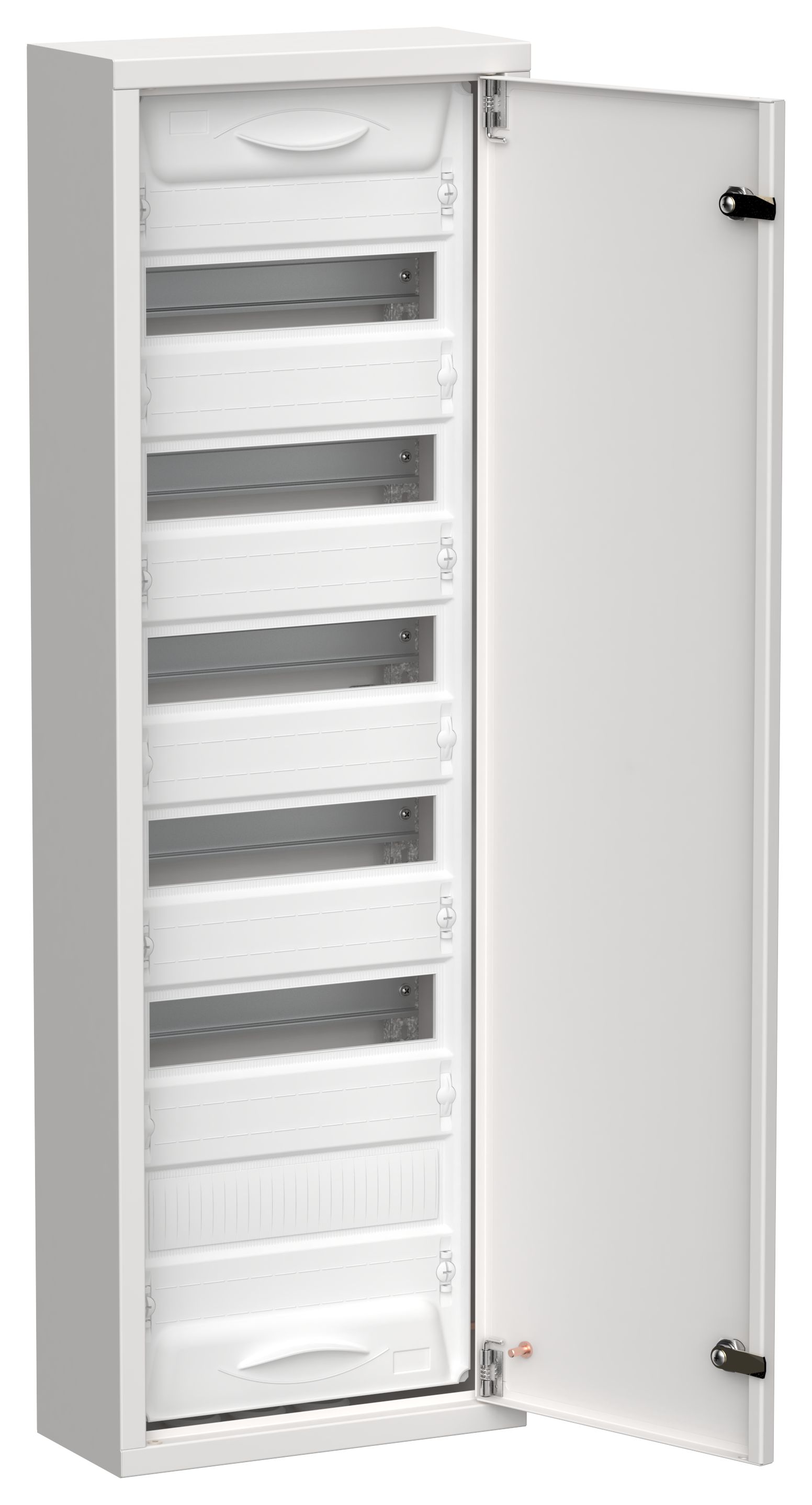 TITAN 5 Корпус металлический ЩРн-72 (1х72) 960х310х140мм IP31 белый (одна дверь) IEK