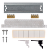 UNION Compact Корпус пластиковый ЩРВ-П-6 IP41 черная прозрачная дверь IEK5