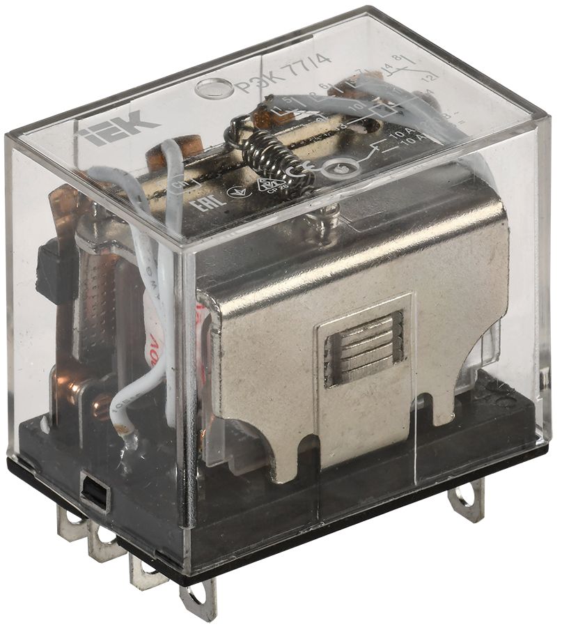 Реле РЭК77/4 10А 220В AC IEK