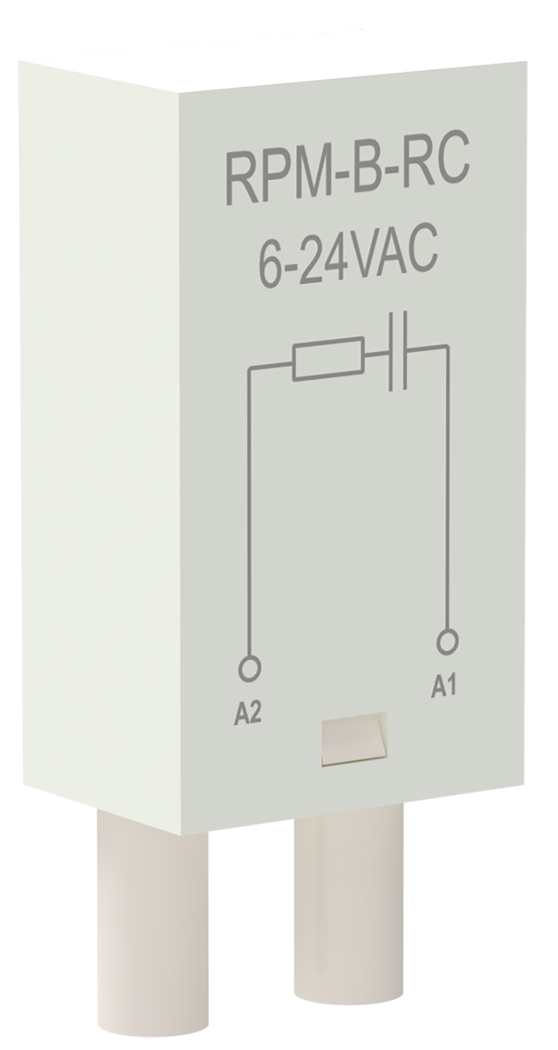 Модуль защиты для реле RC-цепь 6-24В AC ONI (RPM-B-RC-AC6-24V) -  характеристики, документация, где купить