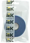 Хомут-липучка ХКл 16мм синий (5м/ролл) IEK1