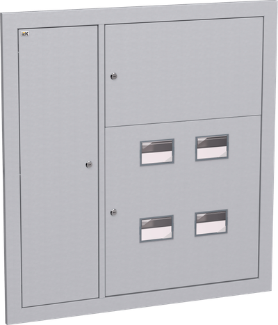 Корпус металлический ЩЭ-4-Э 36 IP31 (слаботочный отсек слева) LIGHT IEK