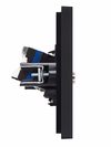 FORTE&PIANO Розетка двойная TV+RJ45 кат.6 FP137 черный IEK4