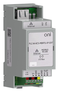 ПЛК W. Преобразователь интерфейсов Modbus RTU в Ethernet подключение модулей ONI