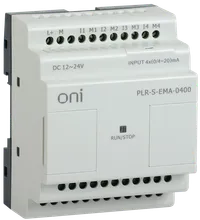 Логическое реле PLR-S. Модуль расширения 4 каналами аналогового входа (0/4..20мА) серии ONI. Напряжение питания 12-24 В DC