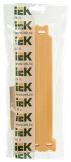 Хомут-липучка ХКл 14х210мм желтый (100шт) IEK1