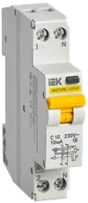 Выключатель автоматический дифференциального тока АВДТ32МL C10 10мА KARAT IEK0