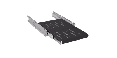 ITK by ZPAS Полка выдвижная серверная бокового крепления нагрузка до 140кг 700мм черная РФ