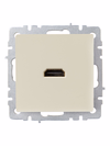 BRITE Розетка HDMI РHDMI-0-БрКр бежевый IEK1
