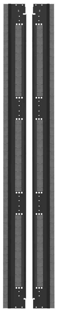 ITK by ZPAS Фальш-панель вертикальная 19" 42U 600мм черная (2шт/компл)