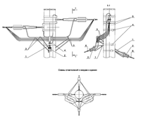 Ответвление в две стороны СИП4-4 к вводам в здание от анкерной одноцепной деревянной опоры IEK