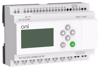 ПЛК 410 Модуль ЦПУ 14 DI 8 RO 220В AC с Ethernet портом с экраном ONI
