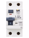 ARMAT Выключатель дифференциального тока R10N 2P 63А 30мА тип AC IEK1