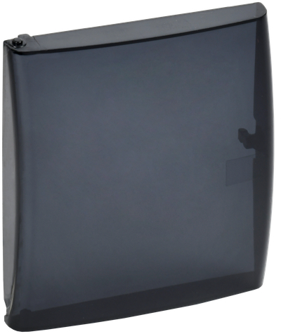 TEKFOR Mini Дверца для корпуса пластикового КМПн-4 IP41 черная прозрачная IEK