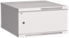 ITK Шкаф настенный LINEA WE 6U 600х650мм дверь металл серый0