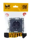 BRITE Socket with ground with shutters 16A PC14-1-0-BrM marengo IEK6