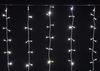 LIGHTING Гирлянда занавес 1,5х1,5м 160 светодиодов теплый белый свет IP20 прозрачный шнур 3м 230В транзит IEK0
