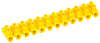 Зажим винтовой ЗВИ-10 н/г 2,5-6мм2 (2шт/блистер) желтые IEK0