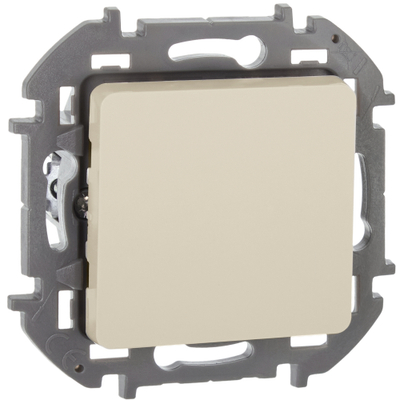 INSPIRIA Переключатель 1-клавишный перекрестный схема 7 10АХ слоновая кость