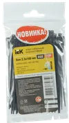 Clamp for cable cold-resistant Xkm 2.5x100mm black (100pcs) IEK1