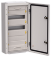 TITAN 5 Корпус металлический ЩРн-36 (1х36) 585х310х140мм IP54 серый (одна дверь) IEK0