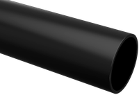 Труба гладкая жесткая тяжелая ПНД d=16мм черная (25м) IEK