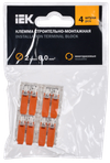 Construction and installation terminal SMK 221-612 (4pcs/pack) IEK1