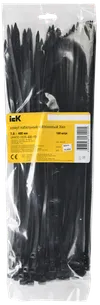 Clamp 7,6x400mm nylon black (100pcs.) IEK1