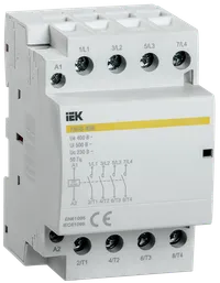 Modular contactors KM KM40-40M AC/DC IEK