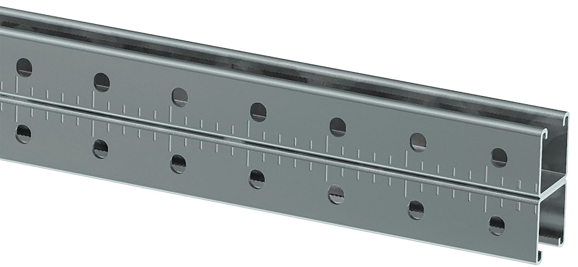STRUT-профиль перфорированный двойной 41х41х2200-2,0 EZ IEK CLM50D-PSD-41-41-22-2