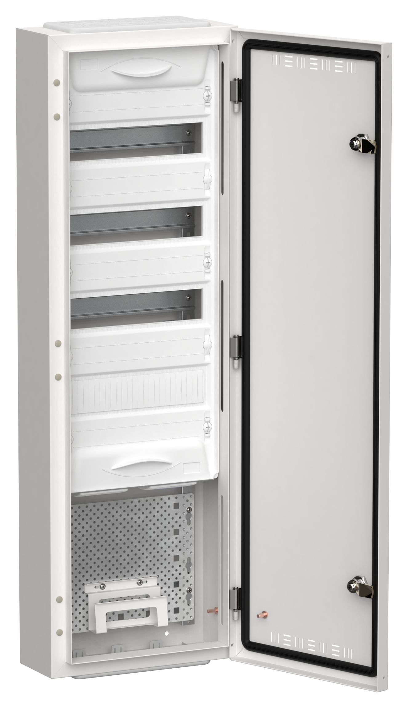 TITAN 5 Корпус комбинированный ЩРн-48 (1х72) 960х310х140мм IP30 белый IEK (TI5-51-N-1X072-30)