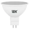 LED lamp MR16 spot 5W 230V 3000k GU5.3 IEK1