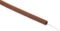ELASTA Труба гофрированная ПВХ d=20мм с зондом дуб (100м) IEK