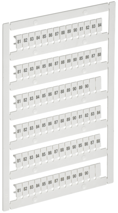 ARMAFIX Маркер для CTS/CP 2,5мм2 с символами "81-90" IEK