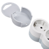 STANDARD Колодка для удлинителя с заземлением К03 3 места белая IEK4